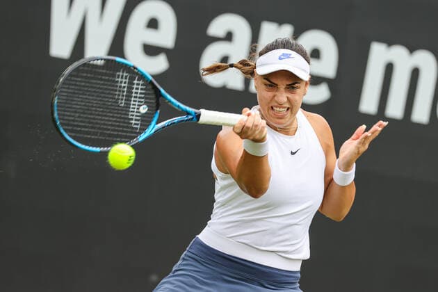 Im Bild: Ana KONJUH (CRO) bett1open 2021 WTA, Tennis Damen 500), Berlin, LTTC Rot-Weiß - Steffi-Graf-Stadion, 12.06.2021,