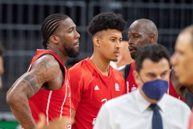 Jalen Reynolds 8 (FC Bayern), FC Bayern Basketball vs. Alba Berlin, BBL Playoffs, Finale, 12.06.2021 Muenchen Bayern Deutschland