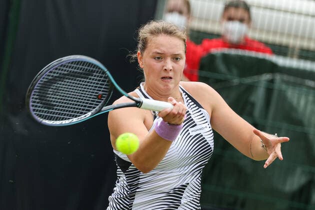 Im Bild: Jule NIEMEIER (GER) bett1open 2021 WTA, Tennis Damen 500), Berlin, LTTC Rot-Weiß - Steffi-Graf-Stadion, 12.06.2021,