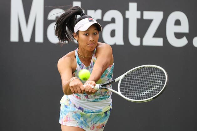 Im Bild: Priscilla HON (AUS) bett1open 2021 WTA, Tennis Damen 500), Berlin, LTTC Rot-Weiß - Steffi-Graf-Stadion, 12.06.2021,
