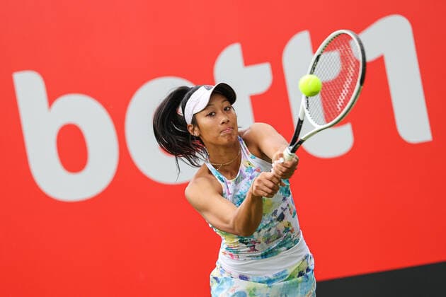 Im Bild: Priscilla HON (AUS) bett1open 2021 WTA, Tennis Damen 500), Berlin, LTTC Rot-Weiß - Steffi-Graf-Stadion, 12.06.2021,