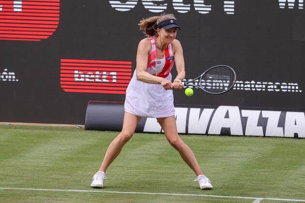 Im Bild: bett1open 2021 WTA, Tennis Damen 500), Berlin, LTTC Rot-Weiß - Steffi-Graf-Stadion, 12.06.2021,