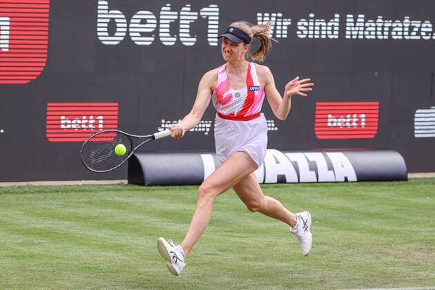 Im Bild: bett1open 2021 WTA, Tennis Damen 500), Berlin, LTTC Rot-Weiß - Steffi-Graf-Stadion, 12.06.2021,
