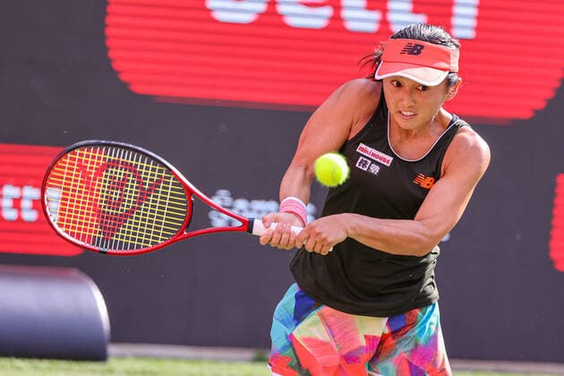 Im Bild: Misaki DOI (JPN) bett1open 2021 WTA, Tennis Damen 500), Berlin, LTTC Rot-Weiß - Steffi-Graf-Stadion, 12.06.2021,