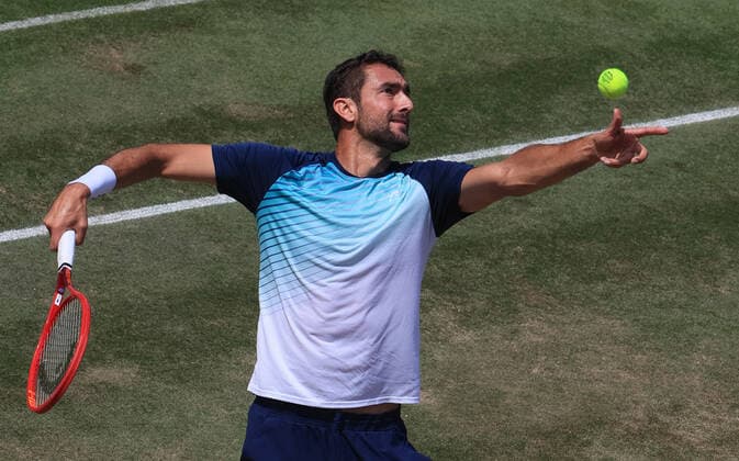 12.06.2021, ATP, Tennis Herren Tour Mercedes Cup 2021 Stuttgart, TC Weissenhof, Tennis, im Bild: Marin Cilic (CRO)
