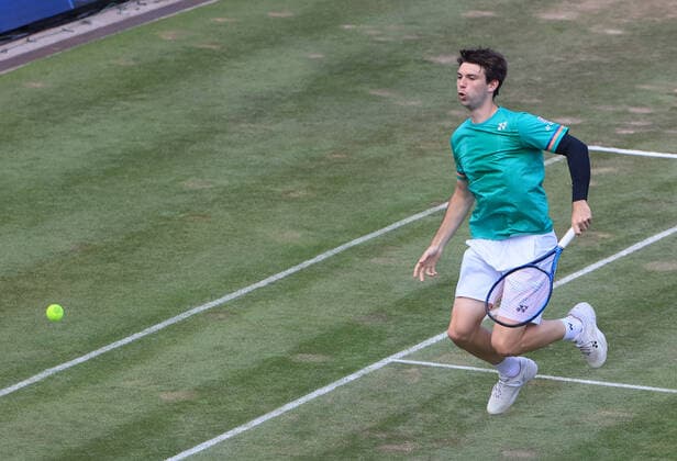 12.06.2021, ATP, Tennis Herren Tour Mercedes Cup 2021 Stuttgart, TC Weissenhof, Tennis, im Bild: Jurij Rodionov (AUT)
