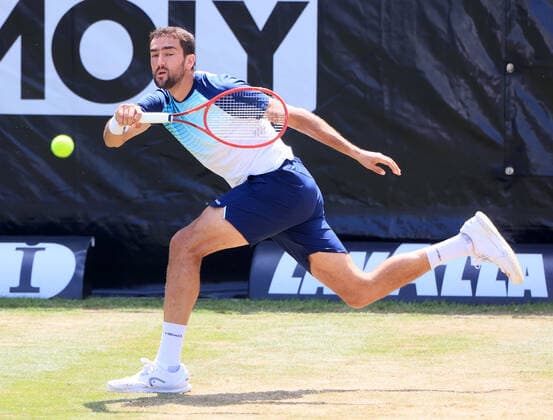 12.06.2021, ATP, Tennis Herren Tour Mercedes Cup 2021 Stuttgart, TC Weissenhof, Tennis, im Bild: Marin Cilic (CRO)