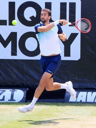 12.06.2021, ATP, Tennis Herren Tour Mercedes Cup 2021 Stuttgart, TC Weissenhof, Tennis, im Bild: Marin Cilic (CRO)