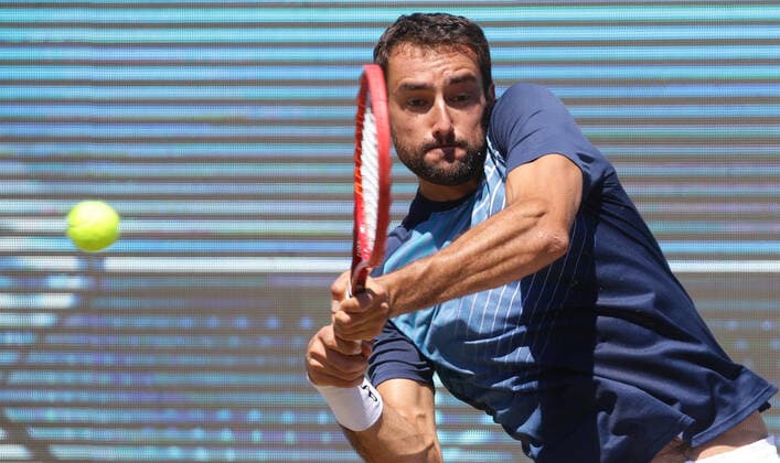 Stuttgart , Tennis MercedesCup 2021 , Finale , Marin Cilic ( CRO )