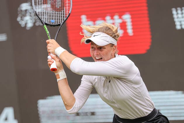 Im Bild: Liudmila SAMSONOVA (RUS) bett1open 2021 WTA, Tennis Damen 500), Berlin, LTTC Rot-Weiß - Steffi-Graf-Stadion, 13.06.2021,