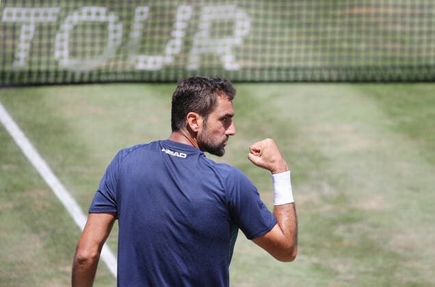 Stuttgart , Tennis MercedesCup 2021 , Finale , Marin Cilic ( CRO )
