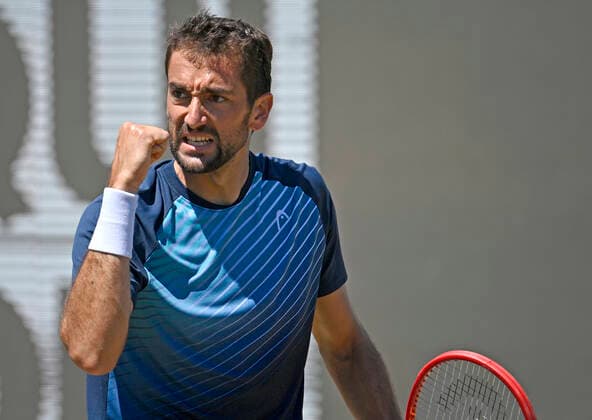 Marin Cilic (CRO) Jubel jubelt Gestik, Geste Faust 13.06.2021 Finale Tennis MercedesCup Stuttgart 2021 Weißenhof ATP, Tennis Herren 07.-13.06.2021 Tennis MercedesCup Stuttgart 2021