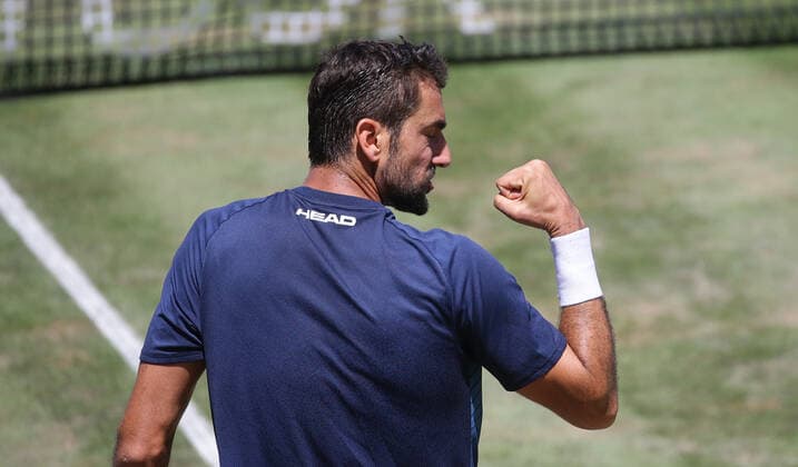 Stuttgart , Tennis MercedesCup 2021 , Finale , Marin Cilic ( CRO )