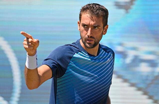 Marin Cilic (CRO) Jubel jubelt Gestik, Geste Faust 13.06.2021 Finale Tennis MercedesCup Stuttgart 2021 Weißenhof ATP, Tennis Herren 07.-13.06.2021 Tennis MercedesCup Stuttgart 2021