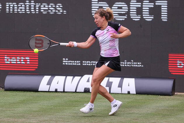 Im Bild: Anna-Lena FRIEDSAM (GER) bett1open 2021 WTA, Tennis Damen 500), Berlin, LTTC Rot-Weiß - Steffi-Graf-Stadion, 13.06.2021,