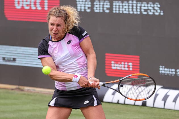 Im Bild: Anna-Lena FRIEDSAM (GER) bett1open 2021 WTA, Tennis Damen 500), Berlin, LTTC Rot-Weiß - Steffi-Graf-Stadion, 13.06.2021,