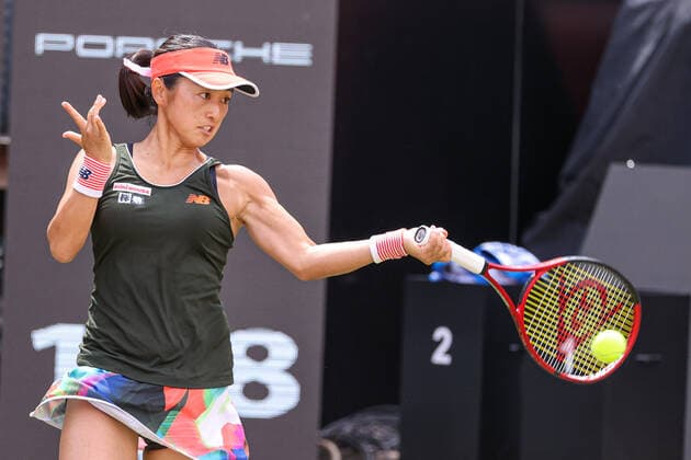 Im Bild: Misaki DOI (JPN) bett1open 2021 WTA, Tennis Damen 500), Berlin, LTTC Rot-Weiß - Steffi-Graf-Stadion, 13.06.2021,