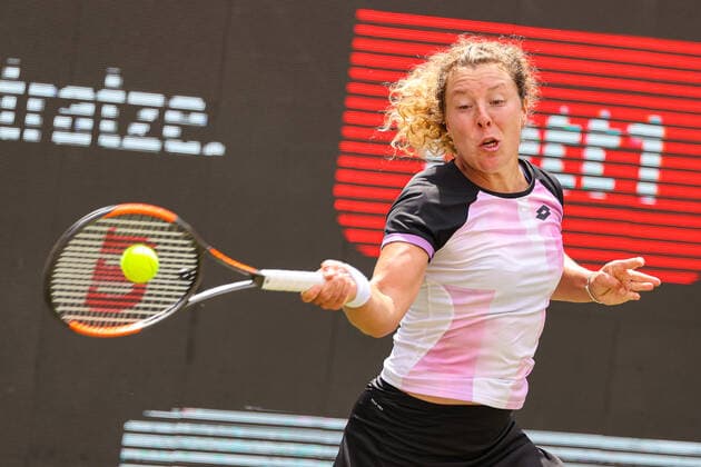 Im Bild: Anna-Lena FRIEDSAM (GER) bett1open 2021 WTA, Tennis Damen 500), Berlin, LTTC Rot-Weiß - Steffi-Graf-Stadion, 13.06.2021,