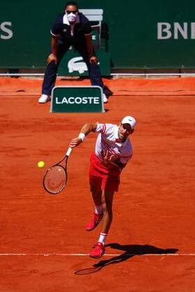 Mandatory Credit: Photo by Javier Garcia BPI Shutterstock (12058233ac) Novak Djokovic during the Men s Singles final French Open Tennis, Day Fifteen, Roland Garros, Paris, France - 13 Jun 2021 French Open Tennis, Day Fifteen, Roland Garros, Paris, France - 13 Jun 2021  Copyright: xJavierxGarcia BPI Shutterstockx 12058233ac