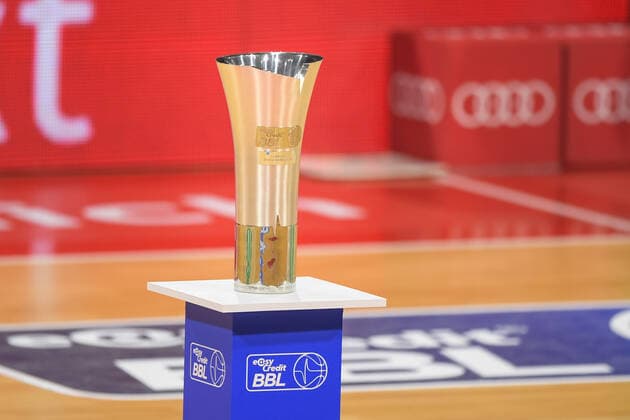 Basketball, BBL, 20210613, FC Bayern München - Alba Berlin. Im Bild BBL-Pokal Meisterschaft. München Audi Dome Bayern Deutschland Copyright: Passion2Press MarkusxFischerx