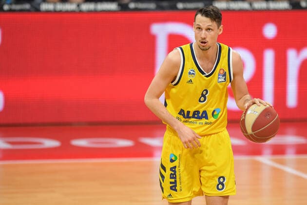 Basketball, BBL, 20210613, FC Bayern München - Alba Berlin. Im Bild Marcus ERIKSSON (Alba Berlin, 8). München Audi Dome Bayern Deutschland Copyright: Passion2Press MarkusxFischerx