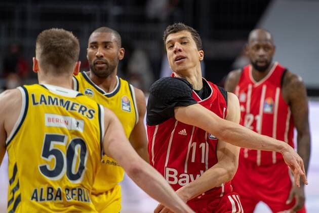Vladimir Lucic 11 (FC Bayern), FC Bayern Basketball vs. Alba Berlin, BBL Playoffs, Finale, 13.06.2021 Muenchen Bayern Deutschland