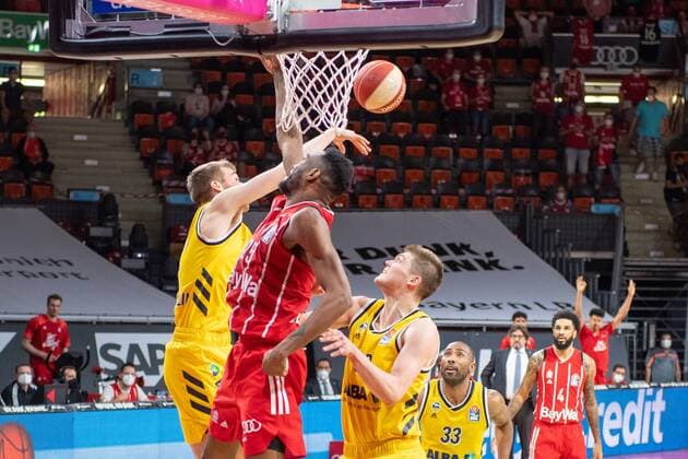 JaJuan Johnson 25 (FC Bayern), FC Bayern Basketball vs. Alba Berlin, BBL Playoffs, Finale, 13.06.2021 Muenchen Bayern Deutschland