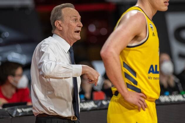 Head Coach Aito Gracia Reneses (Alba Berlin), FC Bayern Basketball vs. Alba Berlin, BBL Playoffs, Finale, 13.06.2021 Muenchen Bayern Deutschland