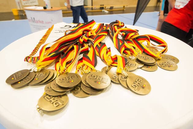 Handball Finale Siegerehrung weibliche B-Jugend - weibliche B-Jugend weibliche B-Jugend, Handball, weibliche B-Jugend Deutsche Meisterschaft, Saison 2020 2021, 13.06.2021 Hannover Copyright: xEibner-Pressefoto Jan-FredericxHelbigx