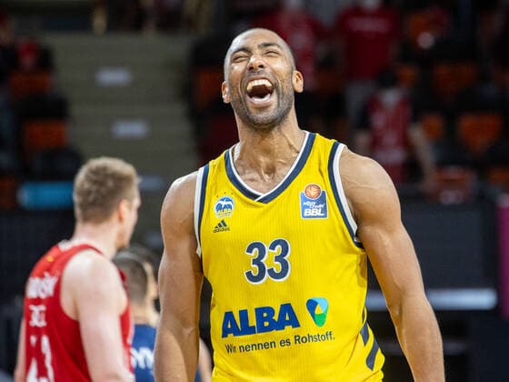 Sport Bilder des Tages Most Valuable Player (MVP) der Finalserie ... Berlins 33 GRANGER. Basketball, Bayern - Berlin, BBL-Playoff, Finale, 4.Spiel, Saison 2020-2021, am 13.6.2021 in Muenchen, A U D I D O M E, Deutschland. Quelle Copyright Credit : Oryk HAIST