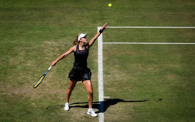 Mandatory Credit: Photo by Rob Prange Shutterstock (12072930m) Anna Kalinskaya of Russia in action during the first round of the 2021 bett1open WTA, Tennis Damen 500 tennis tournament bett1open Tournament, Tennis, Berlin, Germany - 14 Jun 2021 bett1open Tournament, Tennis, Berlin, Germany - 14 Jun 2021  Copyright: xRobxPrange Shutterstockx 12072930m