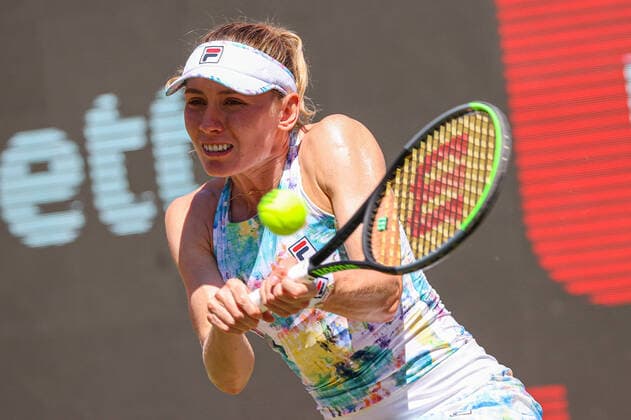 Im Bild: Ekaterina ALEXANDROVA (RUS) bett1open 2021 WTA, Tennis Damen 500), Berlin, LTTC Rot-Weiß - Steffi-Graf-Stadion, 14.06.2021,