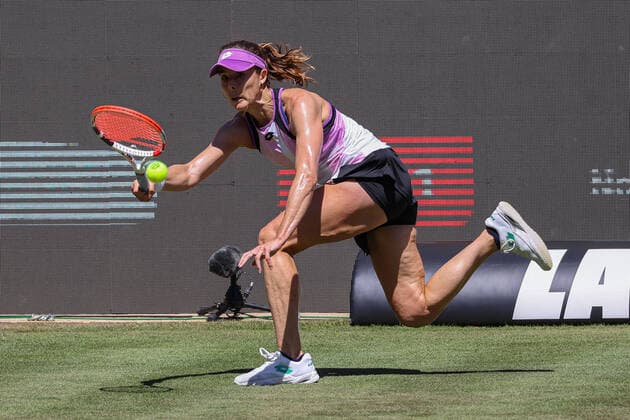 Im Bild: AlizÃ CORNET (FRA) bett1open 2021 WTA, Tennis Damen 500), Berlin, LTTC Rot-Weiß - Steffi-Graf-Stadion, 14.06.2021,