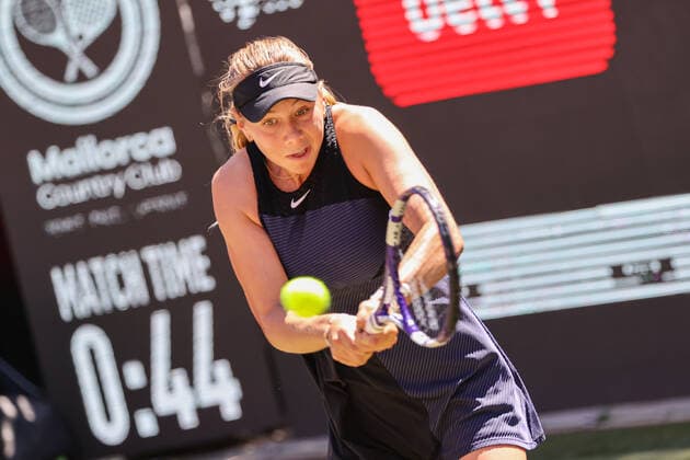 Im Bild: Amanda ANISIMOVA (USA) bett1open 2021 WTA, Tennis Damen 500), Berlin, LTTC Rot-Weiß - Steffi-Graf-Stadion, 14.06.2021,