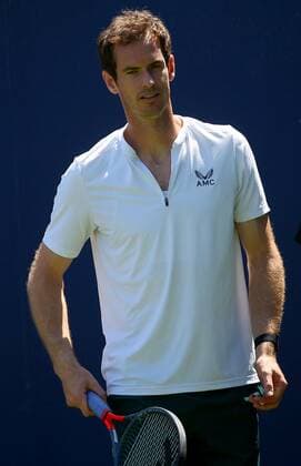 Mandatory Credit: Photo by Ella Ling BPI Shutterstock (12071591ad) Andy Murray of Great Britain in action during practice Cinch Championships, Day One, Tennis, Queens Club, London, UK - 14 June 2021 EDITORIAL USE ONLY No use with unauthorised audio, video, data, fixture lists, club league logos or live services. Online in-match use limited to 120 images, no video emulation. No use in betting, games or single club league player publications. Cinch Championships, Day One, Tennis, Queens Club, London, UK - 14 June 2021 EDITORIAL USE ONLY No use with unauthorised audio, video, data, fixture lists, club league logos or live services. Online in-match use limited to 120 images, no video emulation. No use in betting, games or single club league player publications. Copyright: xEllaxLing BPI Shutterstockx 12071591ad