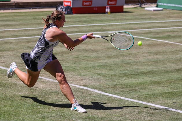 Im Bild: Jule NIEMEIER (GER) bett1open 2021 WTA, Tennis Damen 500), Berlin, LTTC Rot-Weiß - Steffi-Graf-Stadion, 14.06.2021,