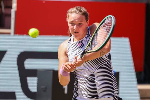 Im Bild: Jule NIEMEIER (GER) bett1open 2021 WTA, Tennis Damen 500), Berlin, LTTC Rot-Weiß - Steffi-Graf-Stadion, 14.06.2021,