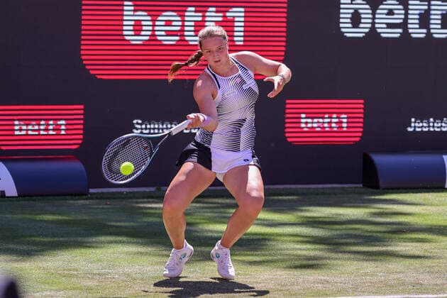Im Bild: Jule NIEMEIER (GER) bett1open 2021 WTA, Tennis Damen 500), Berlin, LTTC Rot-Weiß - Steffi-Graf-Stadion, 14.06.2021,
