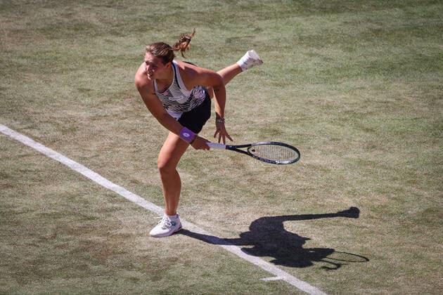 Im Bild: Jule NIEMEIER (GER) bett1open 2021 WTA, Tennis Damen 500), Berlin, LTTC Rot-Weiß - Steffi-Graf-Stadion, 14.06.2021,