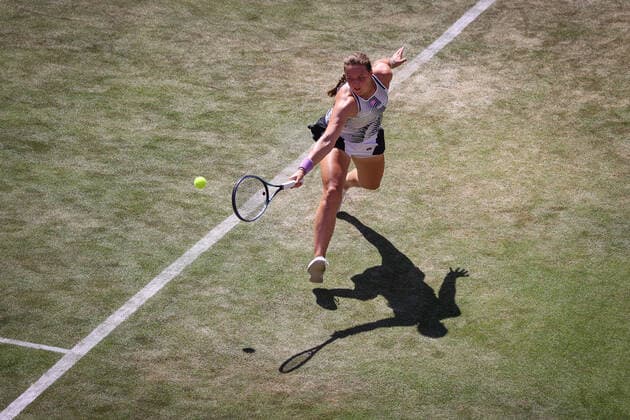 Im Bild: Jule NIEMEIER (GER) bett1open 2021 WTA, Tennis Damen 500), Berlin, LTTC Rot-Weiß - Steffi-Graf-Stadion, 14.06.2021,