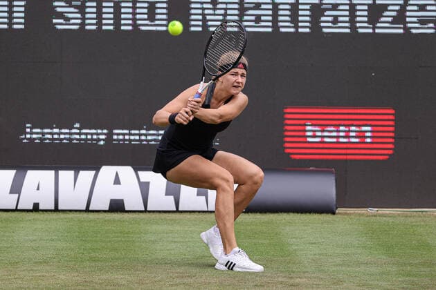 Im Bild: Karolina MUCHOVA (CZE) bett1open 2021 WTA, Tennis Damen 500), Berlin, LTTC Rot-Weiß - Steffi-Graf-Stadion, 15.06.2021,