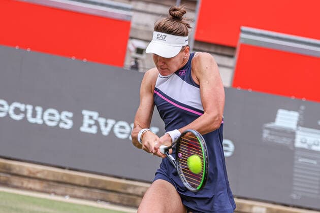 Im Bild: Veronika KUDERMETOVA (RUS) bett1open 2021 WTA, Tennis Damen 500), Berlin, LTTC Rot-Weiß - Steffi-Graf-Stadion, 15.06.2021,