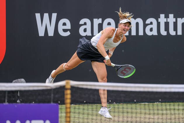 Im Bild: Liudmila SAMSONOVA (RUS) bett1open 2021 WTA, Tennis Damen 500), Berlin, LTTC Rot-Weiß - Steffi-Graf-Stadion, 15.06.2021,
