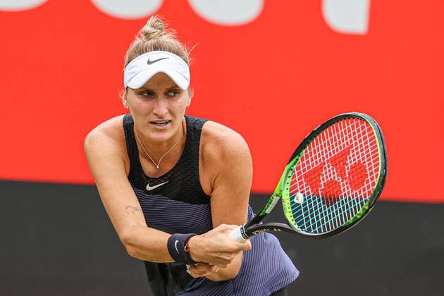 Im Bild: Marketa VONDROUSOVA (CZE) bett1open 2021 WTA, Tennis Damen 500), Berlin, LTTC Rot-Weiß - Steffi-Graf-Stadion, 15.06.2021,