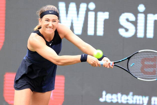 DEU, GER, bett1open, , 14.06.2021, Rot-Weiss Tennisanlage, Steffi-Graf-Stadion, Berlin, DEU, GER, bett1open, , im Bild Victoria Azarenka (BLR)