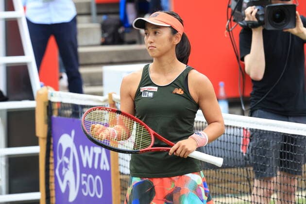 DEU, GER, bett1open, 15.06.2021, Rot-Weiss Tennisanlage, Steffi-Graf-Stadion, Berlin, DEU, GER, bett1open, im Bild Mosaik Dom (JAP)