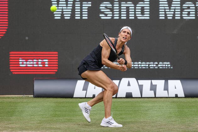 Im Bild: Andrea PETKOVIC (GER) bett1open 2021 WTA, Tennis Damen 500), Berlin, LTTC Rot-Weiß - Steffi-Graf-Stadion, 15.06.2021,