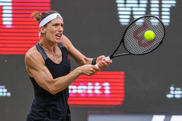Im Bild: Andrea PETKOVIC (GER) bett1open 2021 WTA, Tennis Damen 500), Berlin, LTTC Rot-Weiß - Steffi-Graf-Stadion, 15.06.2021,