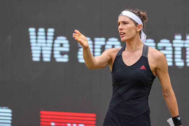 Im Bild: Andrea PETKOVIC (GER) bett1open 2021 WTA, Tennis Damen 500), Berlin, LTTC Rot-Weiß - Steffi-Graf-Stadion, 15.06.2021,