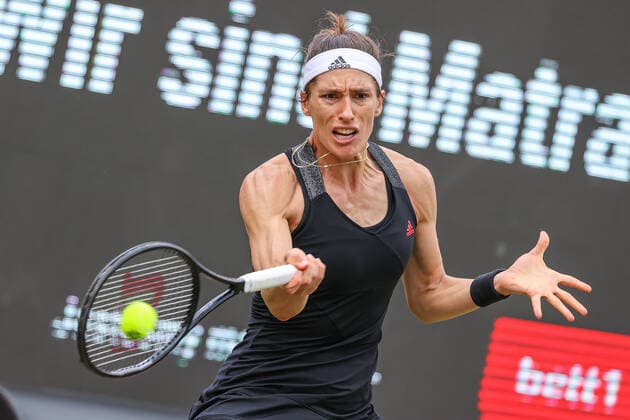 Sport Bilder des Tages Im Bild: Andrea PETKOVIC (GER) bett1open 2021 WTA, Tennis Damen 500), Berlin, LTTC Rot-Weiß - Steffi-Graf-Stadion, 15.06.2021,